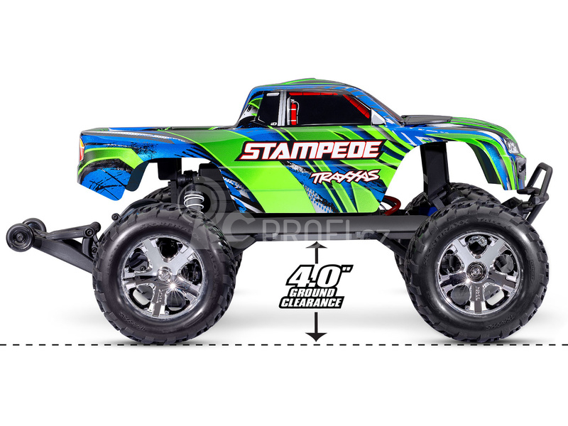 RC auto Traxxas Stampede 1:10 HD RTR, červená