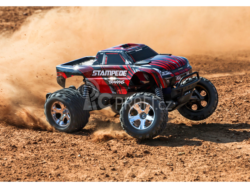 RC auto Traxxas Stampede 1:10 HD RTR, červená