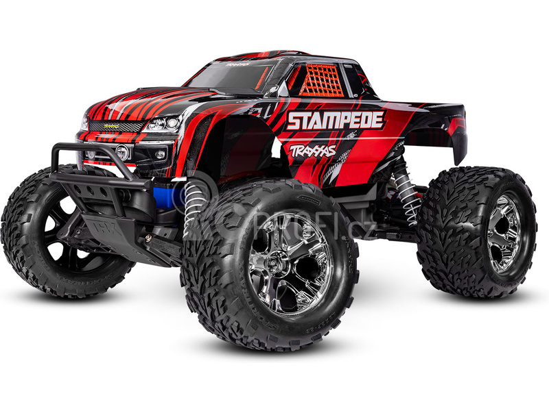 RC auto Traxxas Stampede 1:10 HD RTR, červená