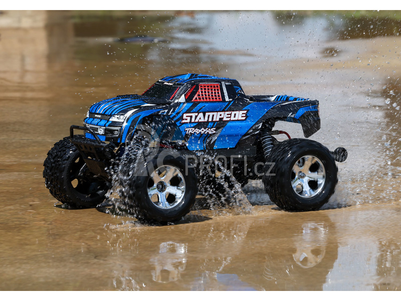 RC auto Traxxas Stampede 1:10 HD RTR, modrá