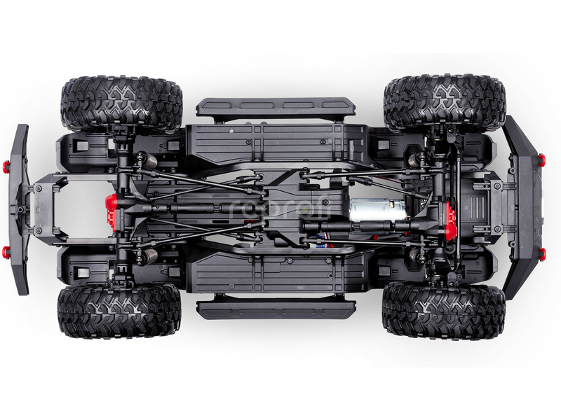 RC auto Traxxas TRX-4 Sport 1:10 Clipless RTR, červená