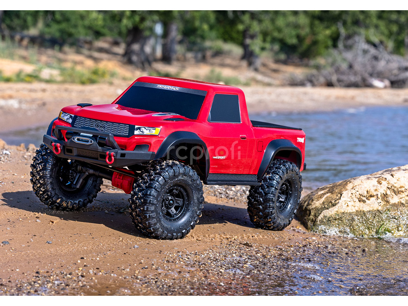 RC auto Traxxas TRX-4 Sport 1:10 Clipless RTR, červená