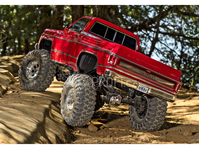 RC auto Traxxas TRX-4 Chevrolet K10 1979 TQi 1:10 RTR, černá