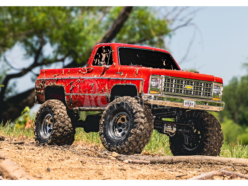 RC auto Traxxas TRX-4 Chevrolet K10 1979 TQi 1:10 RTR, černá