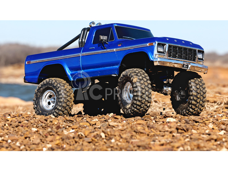 RC auto Traxxas TRX-4 Ford F-150 Ranger XLT TQi 1:10 RTR, černá