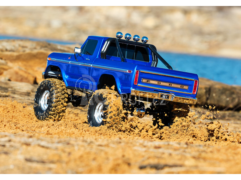 RC auto Traxxas TRX-4 Ford F-150 Ranger XLT TQi 1:10 RTR, hnědá metalíza