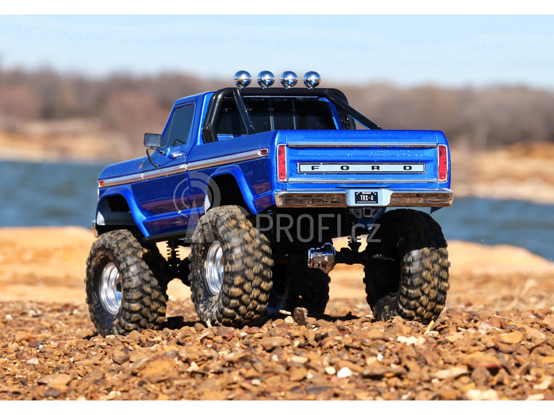 RC auto Traxxas TRX-4 Ford F-150 Ranger XLT TQi 1:10 RTR, hnědá metalíza