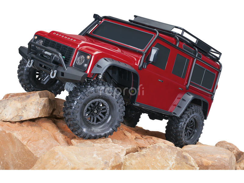 Traxxas TRX-4 Land Rover Defender 1:10 RTR červený