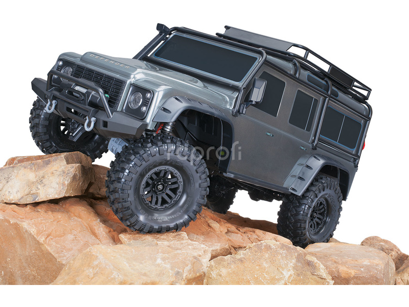 Traxxas TRX-4 Land Rover Defender 1:10 RTR stříbrný