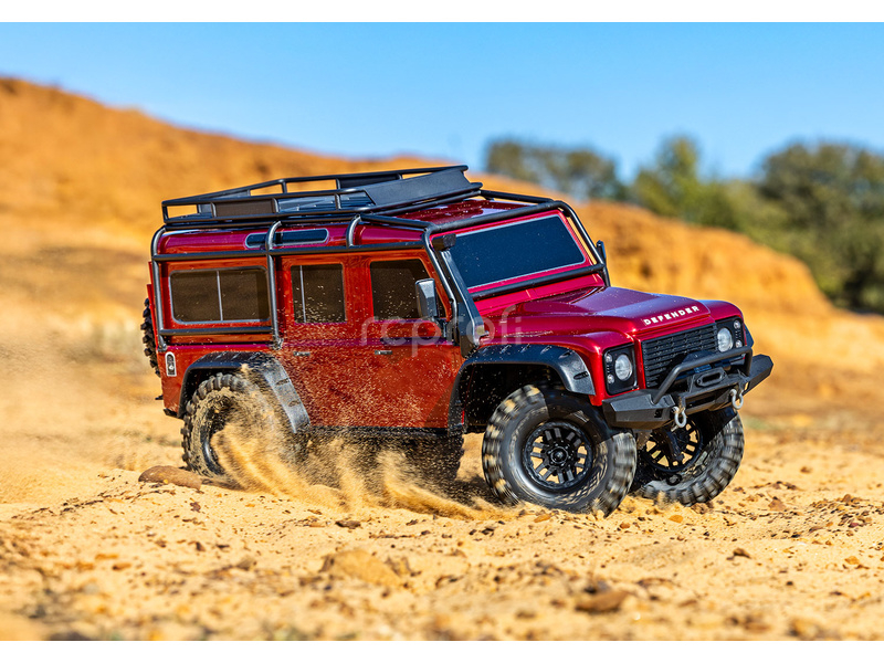 Traxxas TRX-4 Land Rover Defender 1:10 RTR stříbrný