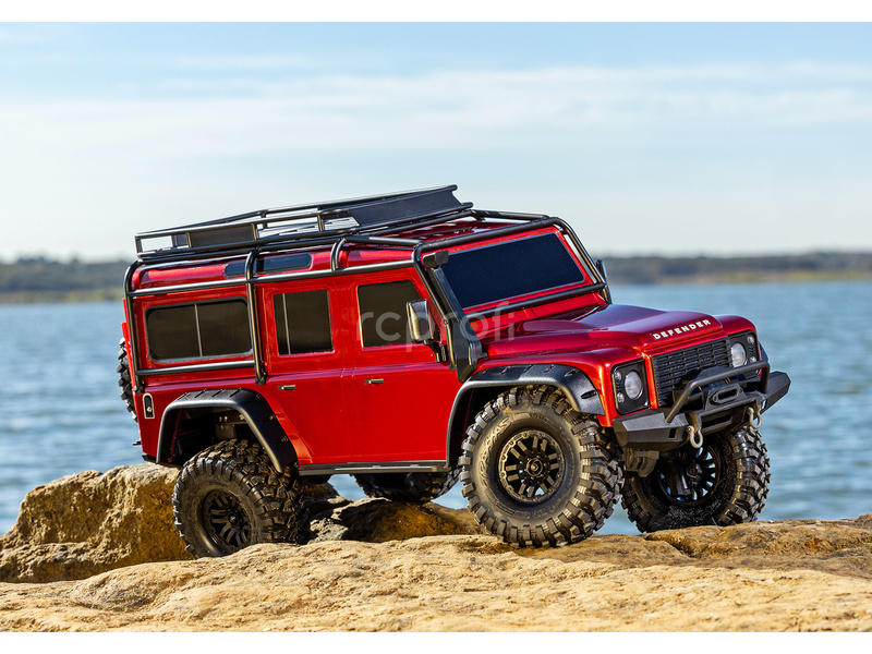 Traxxas TRX-4 Land Rover Defender 1:10 RTR stříbrný