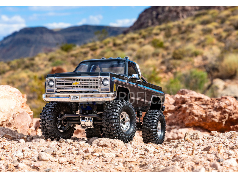 ROZBALENO - RC auto Traxxas TRX-4M Chevrolet K10 1979 1:18 RTR, černá