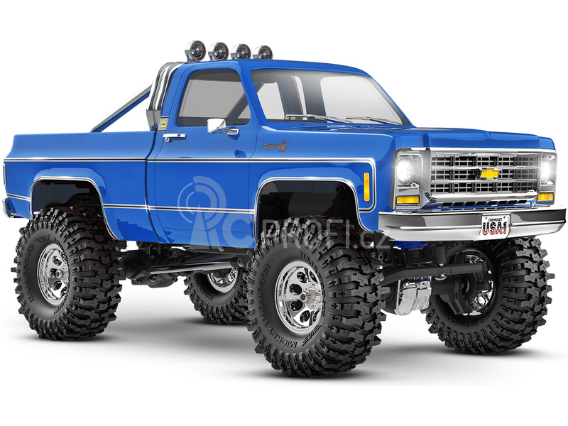 RC auto Traxxas TRX-4M Chevrolet K10 1979 1:18 RTR, modrá