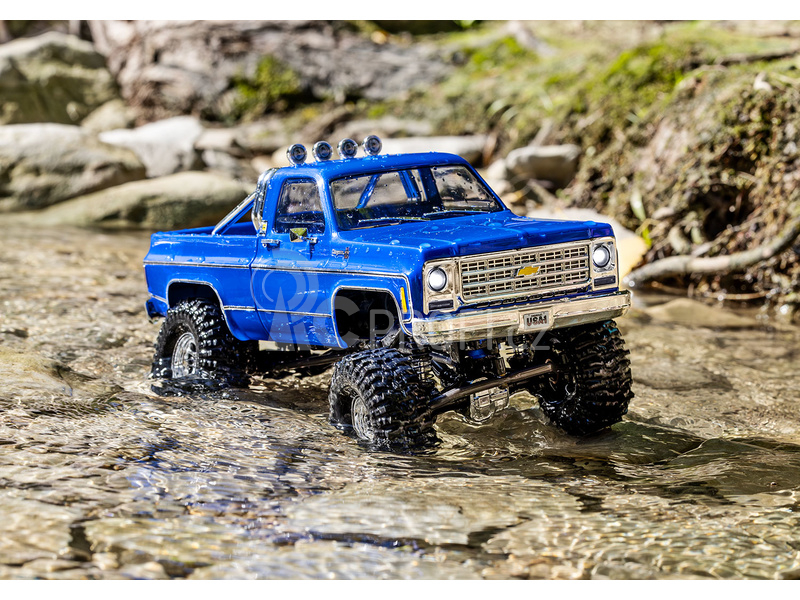 RC auto Traxxas TRX-4M Chevrolet K10 1979 1:18 RTR, modrá