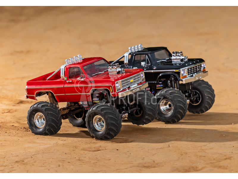 RC auto Traxxas TRX-4MT Chevrolet K10 1979 1:18 RTR, černá