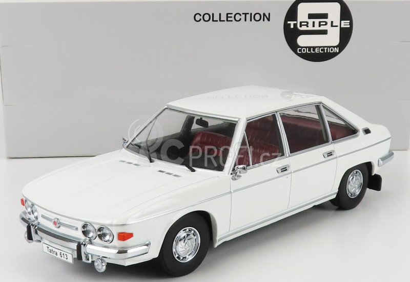 Triple9 Tatra 613 1979 1:18 Bílá