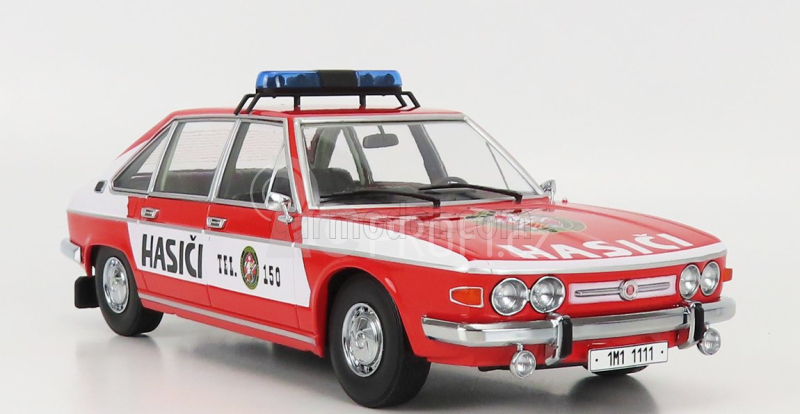 Triple9 Tatra 613 Czechoslovakia Hasici Fire Engine 1979 1:18 Červená Bílá