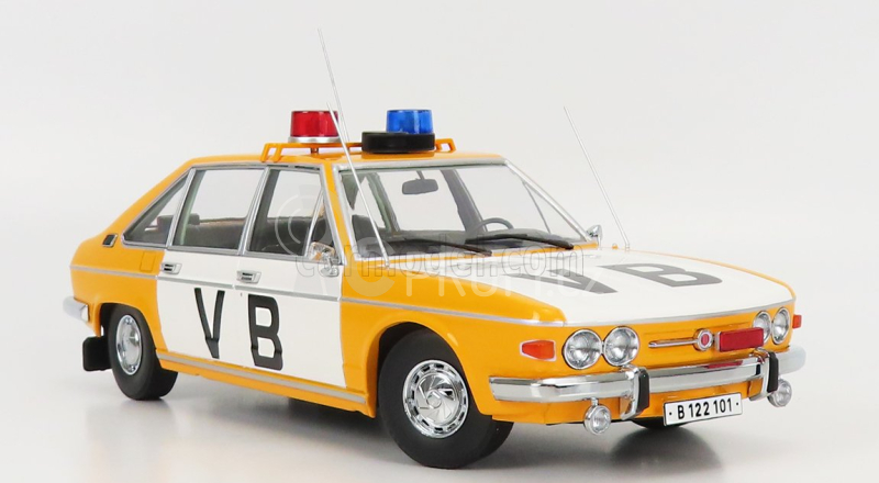 Triple9 Tatra 613 Vb Special Police Escort Of Top Government Officials 1czechoslovakia 979 1:18 Žlutá Bílá