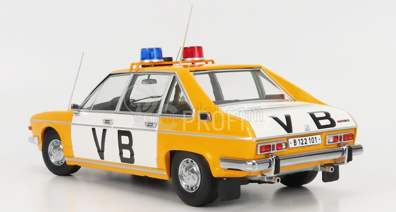 Triple9 Tatra 613 Vb Special Police Escort Of Top Government Officials 1czechoslovakia 979 1:18 Žlutá Bílá