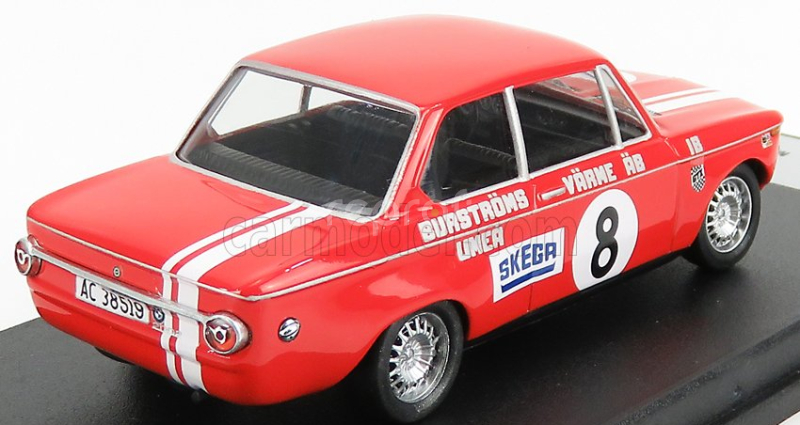 Trofeu BMW 2002 Ti N 8 Rally Mantorp Park 1970 I.burstrom 1:43 Red