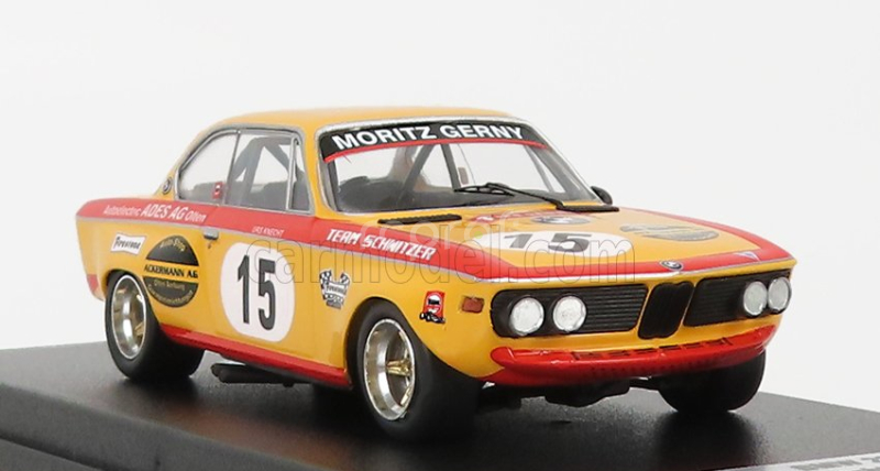 Trofeu BMW 2800cs N 15 4h Monza 1973 M.dupont - P.blancpain 1:43 Oranžová Červená