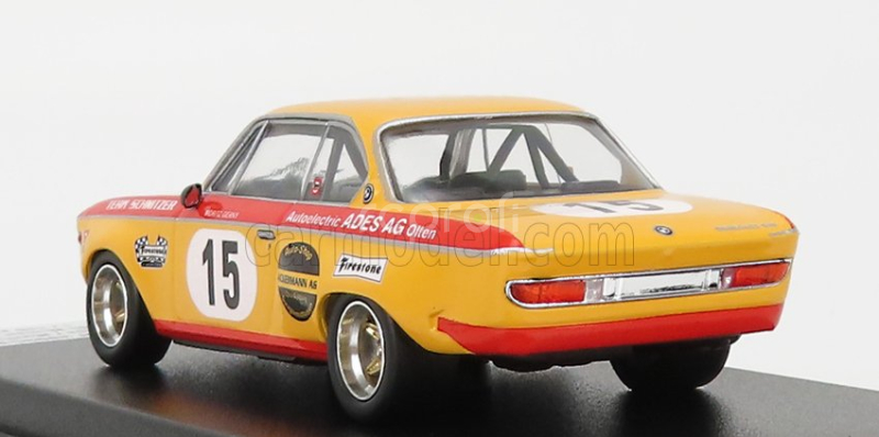 Trofeu BMW 2800cs N 15 4h Monza 1973 M.dupont - P.blancpain 1:43 Oranžová Červená