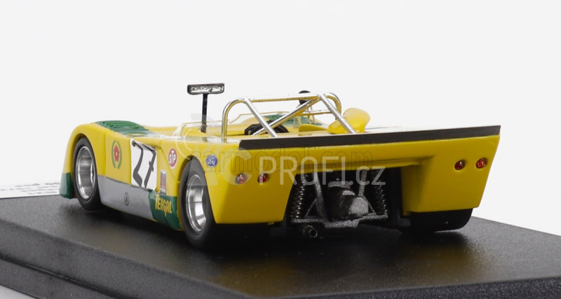 Trofeu Chevron B21 Fvc Cosworth N 27 Rally Vila Real 1972 John Bridges 1:43 Žlutá Zelená