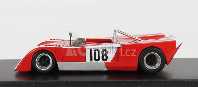 Trofeu Chevron B21 N 108 3rd Rampa De Penha 1972 C.gaspar 1:43 Červená Bílá