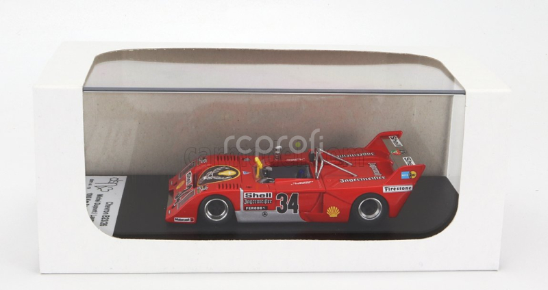 Trofeu Chevron B23/26 N 34 24h 1000km Spa-francorchamps 1974 M.dupont - L.ferrier 1:43 Red