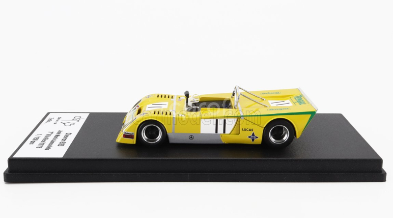 Trofeu Chevron B23 N 11 7th Rally Vila Real 1973 Jose Maria Juncadella 1:43 Žlutá