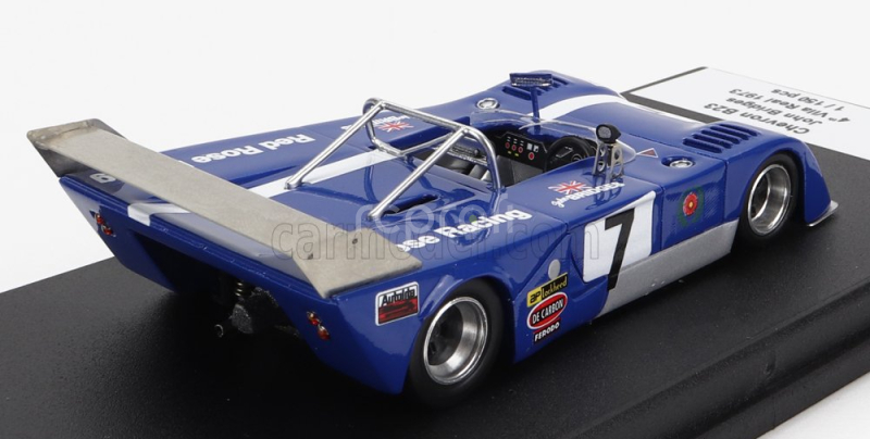 Trofeu Chevron B23 N 7 4th Rally Vila Real 1973 J.bridges 1:43 Blue