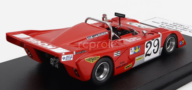 Trofeu Chevron B36 2.0l S4 Team Mogil Motors Ltd N 29 24h Le Mans 1979 T.chamell - R.smith - R.jones 1:43 Red