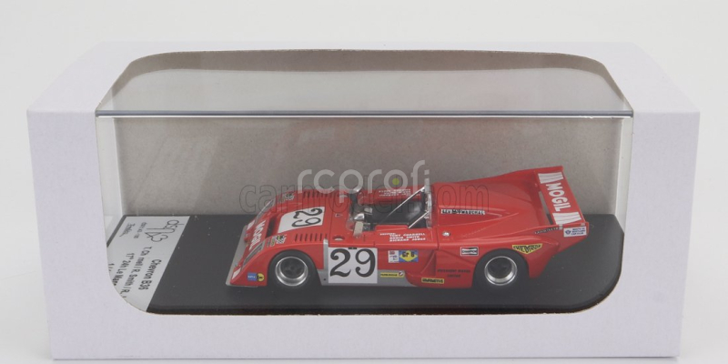 Trofeu Chevron B36 2.0l S4 Team Mogil Motors Ltd N 29 24h Le Mans 1979 T.chamell - R.smith - R.jones 1:43 Red