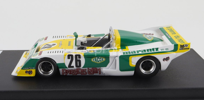 Trofeu Chevron B36 2.0l S4 Team Societe Racing N 26 24h Le Mans 1979 P.rousselot - M.dubois - M.menant 1:43 Bílá Zelená Žlutá