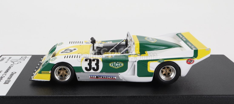 Trofeu Chevron B36 2.0l S4 Team Societe Racing N 33 24h Le Mans 1979 A.dechelette - C.dechelette - M.tarres 1:43 Bílá Žlutá Zelená