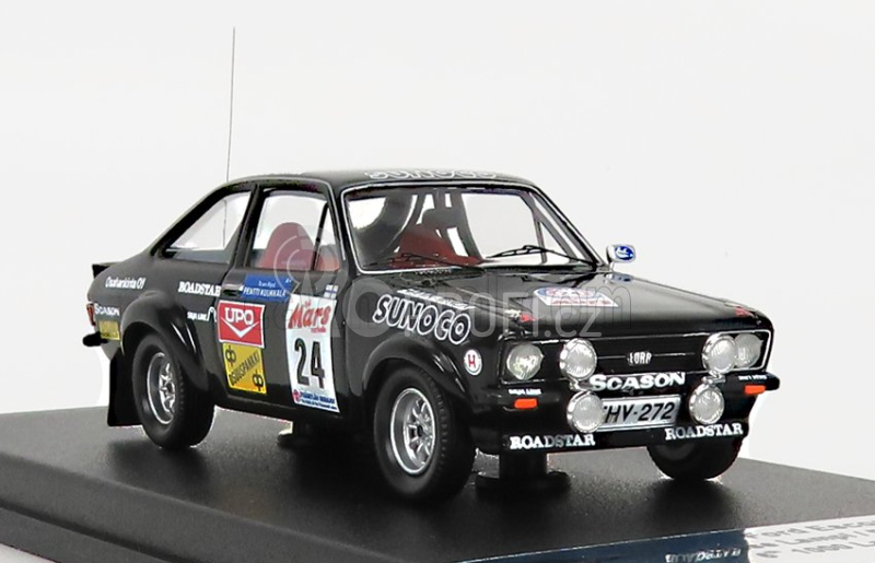 Trofeu Ford england Escort Mkii N 24 Rally 1000 Lakes 1979 L.lampi - P.kuukkala 1:43 Black