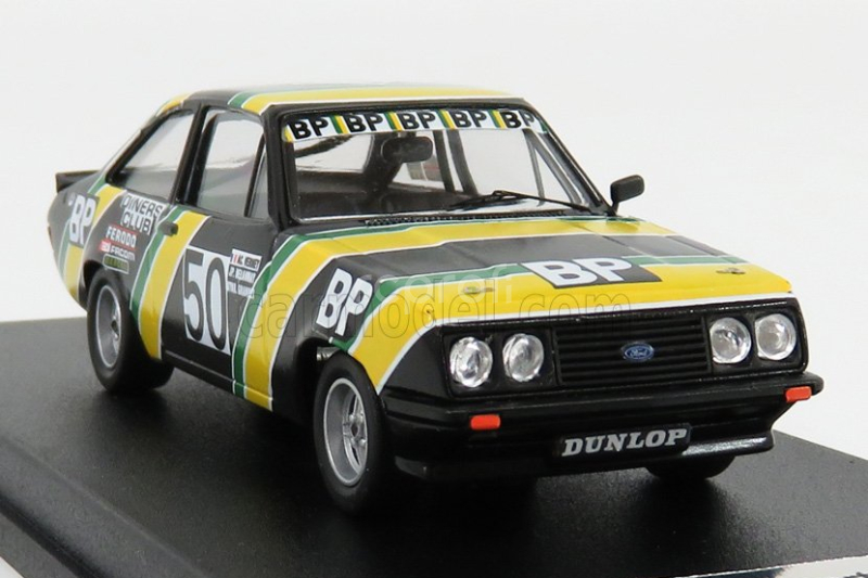 Trofeu Ford england Escort Mkii Rs 2000 N 50 24h Spa 1979 A.c.verney - Delaunay - Grandet 1:43 Žlutá Černá Zelená