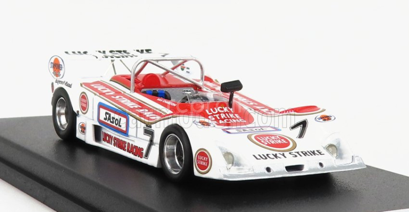 Trofeu GRD S73 Cosworth Team Lucky Strike Racing N 7 9h Kyalami 1973 T.schenker - D.charlton 1:43 Bílá Červená