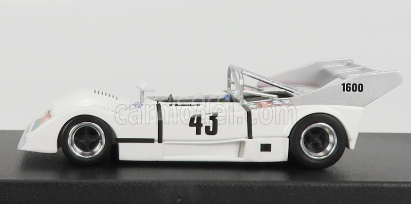 Trofeu GRD S74 N 43 5th Targa Florio 1974 G.galimberti - P.g.mussa 1:43 Bílá