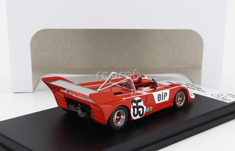 Trofeu Lola T292 N 65 1000km Spa 1973 Carlos Gasper - Jorge Pinhol 1:43 Červená Bílá