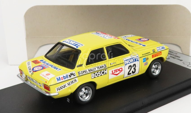 Trofeu Opel Ascona A N 23 Rally 1000 Lakes 1974 B.danielsson - B.sundberg 1:43 Žlutá