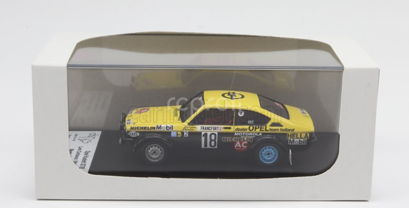 Trofeu Opel Kadett Gt/e (night Version) N 18 Rally Montecarlo 1978 L.carlsson - B.de Jong 1:43 Žlutá Černá