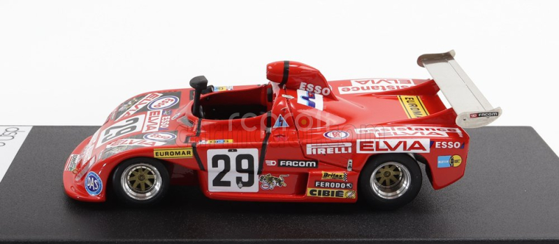 Trofeu Osella Pa5 Team Osella Corse N 29 24h Le Mans 1977 A.cudini - T.touroul - A.cambiaghi 1:43 Red