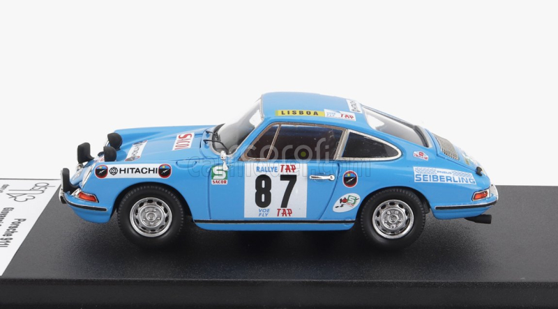 Trofeu Porsche 911l Coupe (night Version) N 87 Rally Tap 1971 G.salvi - J.arnaud 1:43 Světle Modrá