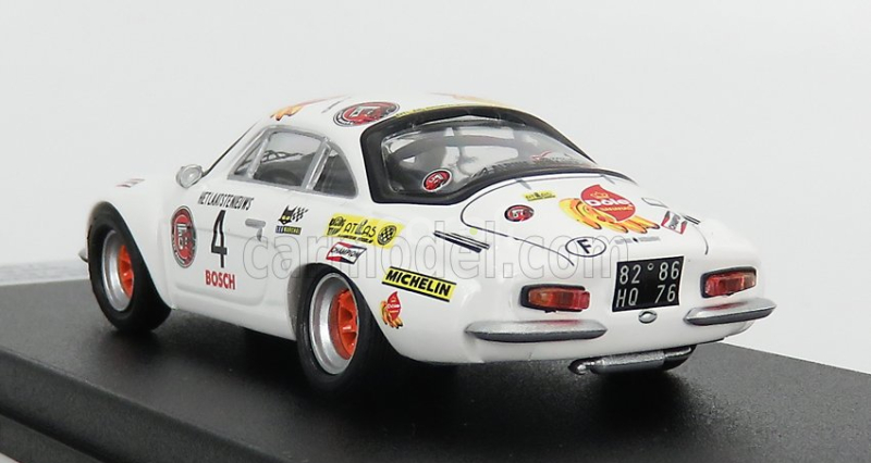 Trofeu Renault A110 Alpine (night Version) N 4 2nd Rally Ypres 1974 Pedro - E.symens 1:43 Bílá