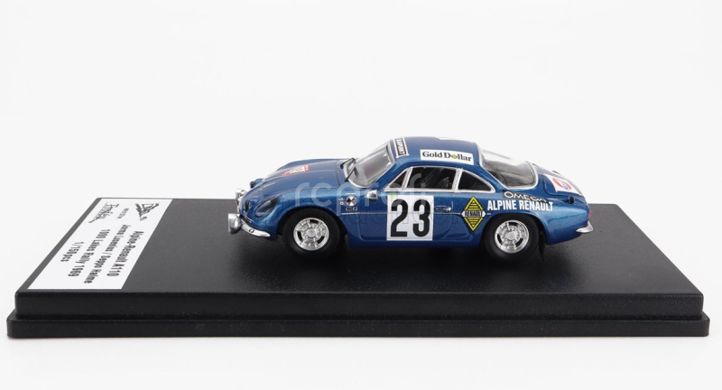 Trofeu Renault Alpine A110 N 23 Rally 1000 Lakes 1969 Jorma Lusenius - Seppo Halme 1:43 Blue