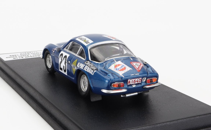 Trofeu Renault Alpine A110 N 23 Rally 1000 Lakes 1969 Jorma Lusenius - Seppo Halme 1:43 Blue