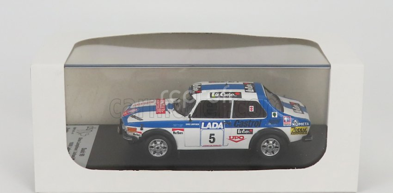 Trofeu Saab 99 N 5 Rally 1000 Lakes 1977 S.lampinen - J.markkanen 1:43 Bílá Modrá