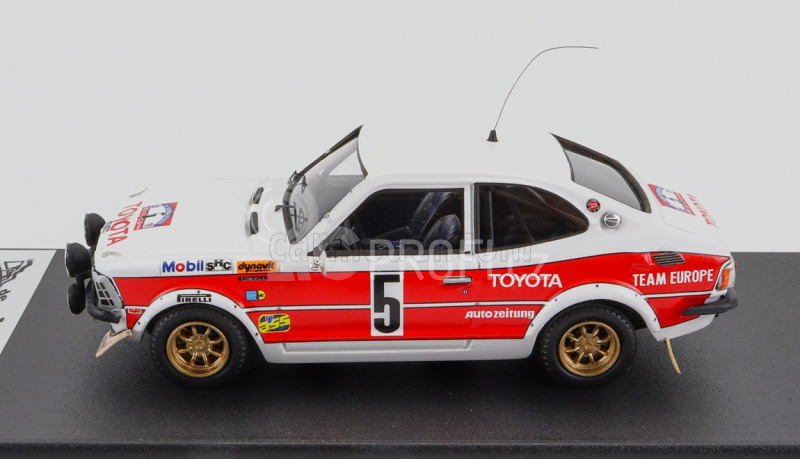 Trofeu Toyota Corolla Levin (night Version) N 5 Winner Rally Baltic 1977 A.warmbold - J.todt 1:43 Bílá Červená