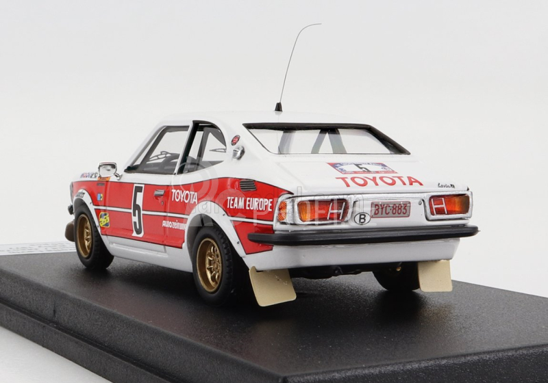 Trofeu Toyota Corolla Levin (night Version) N 5 Winner Rally Baltic 1977 A.warmbold - J.todt 1:43 Bílá Červená